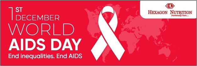 World AIDS Day 2021 | End AIDS | Hexagon Nutrition